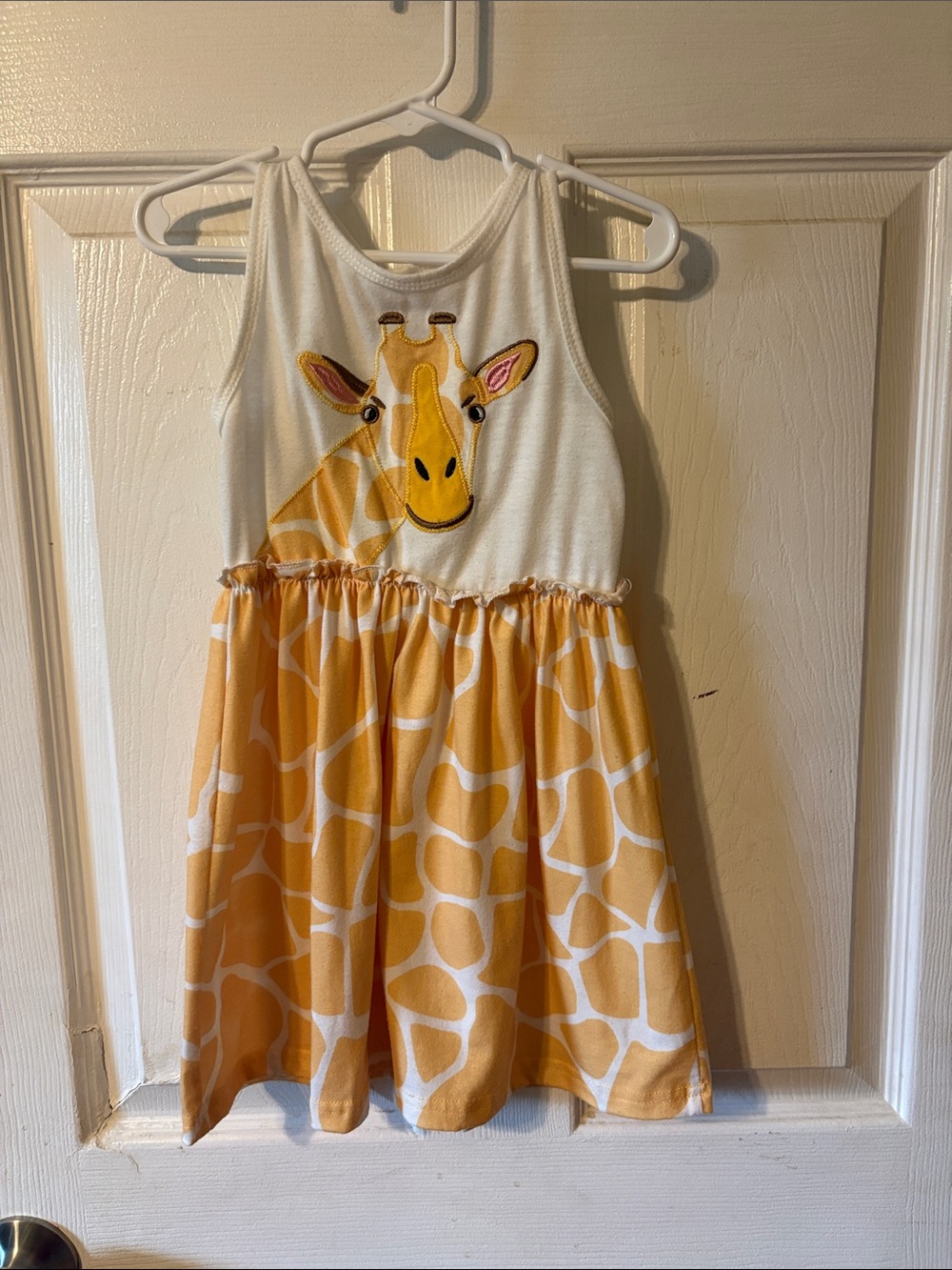 Giraffe Dress Toddler 3